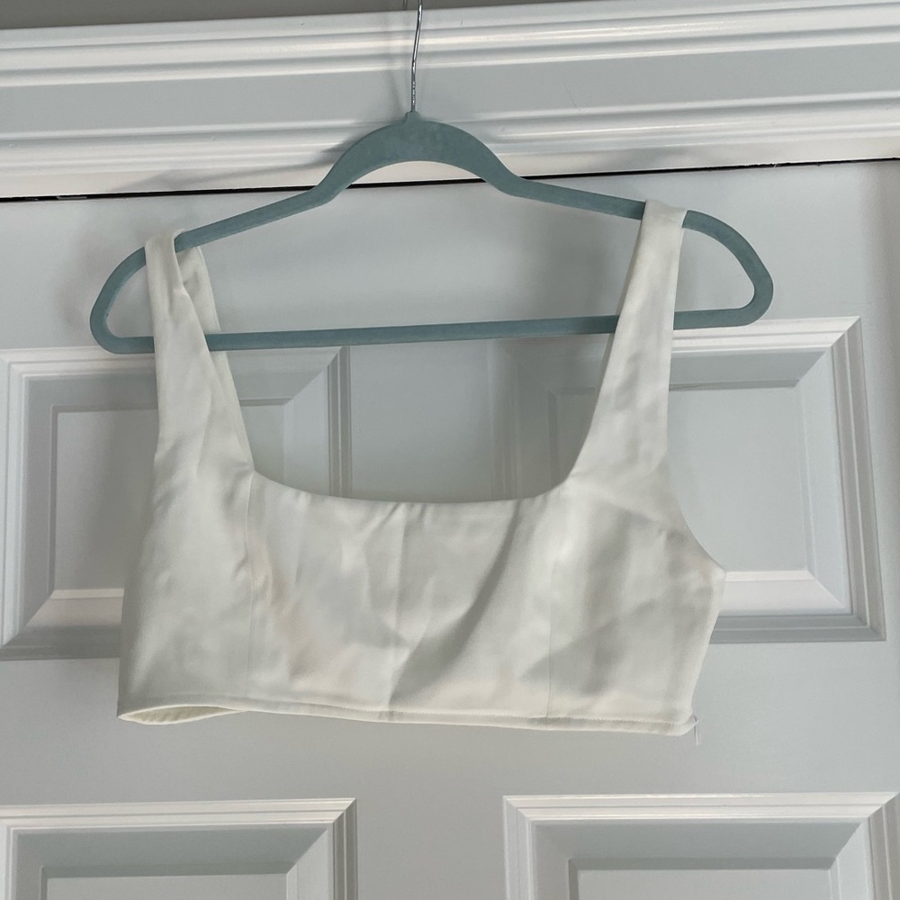 Princess polly Huxley set top white
